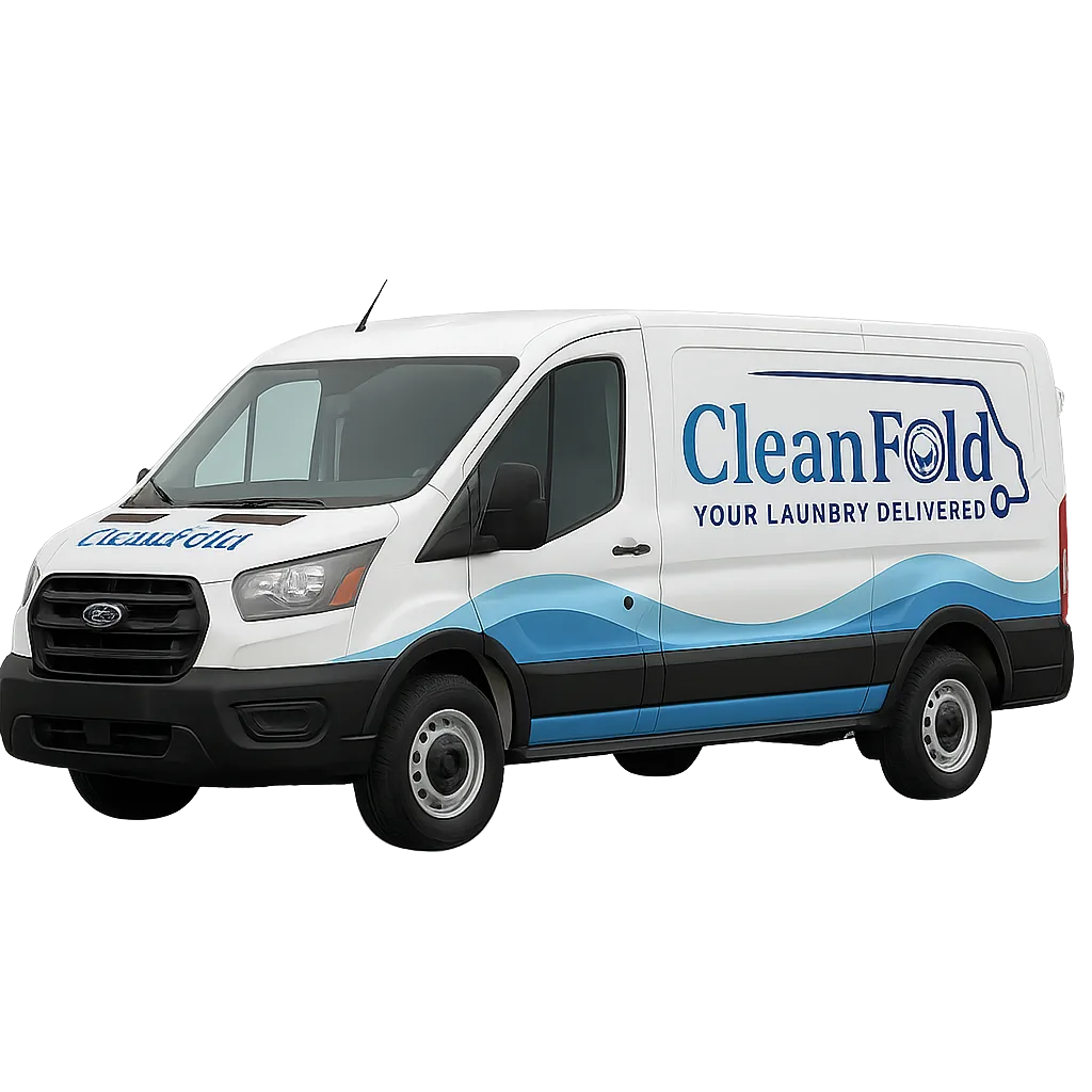 CleanFold Laundry Delivery VAN